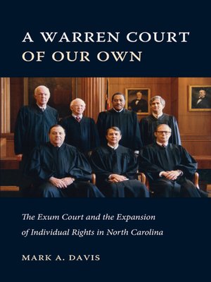 cover image of A Warren Court of Our Own